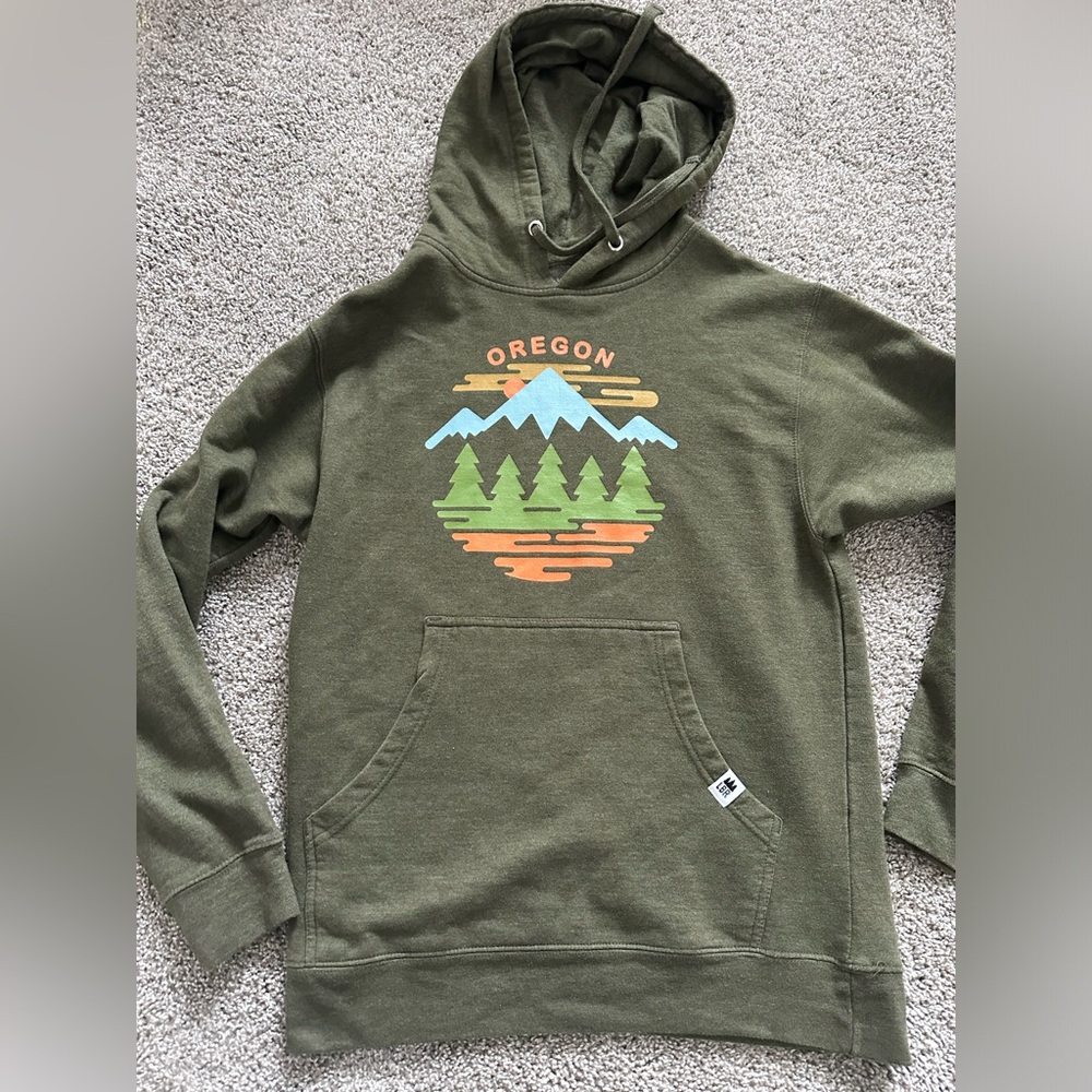 Oregon green hoodie